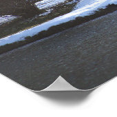 Winter Waterscapeフォトポスター ポスター (角)