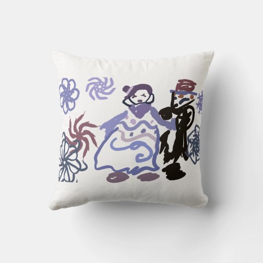 Winter wedding  クッション (裏面)