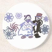 Winter wedding  コースター (正面)