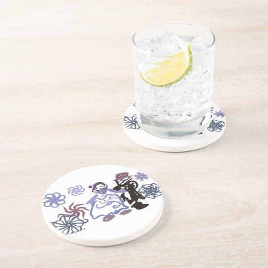 Winter wedding  コースター (側面)