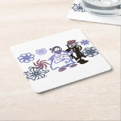 Winter wedding  スクエアペーパーコースター (アングル)