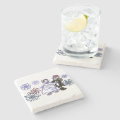 Winter wedding  ストーンコースター (横)