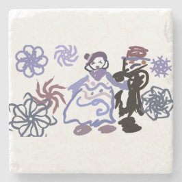 Winter wedding  ストーンコースター