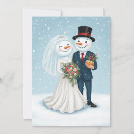 Winter Wedding 招待状