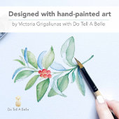 Winter Wedding Audio Guest Book Sign ポスター