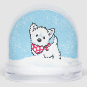 Winter Westie Christmas Art (裏面)