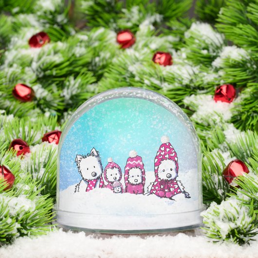 Winter Westies Snow Globe (クリスマス)