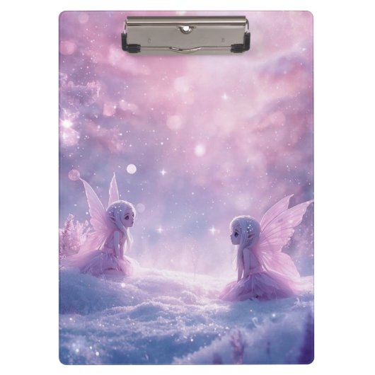 Winter Whispers and Fairy Light クリップボード (正面)