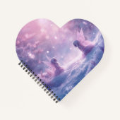 Winter Whispers and Fairy Light ノートブック (正面)