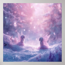 Winter Whispers and Fairy Light ポスター