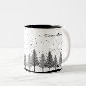 Winter Whispers Mug — A Lumina_Ash Collection ツートーンマグカップ (正面右)