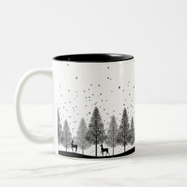 Winter Whispers Mug — A Lumina_Ash Collection ツートーンマグカップ