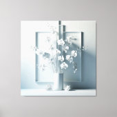 Winter white キャンバスプリント (正面)