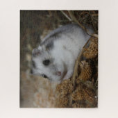 Winter White Dwarf Hamster Pet ジグソーパズル (縦)
