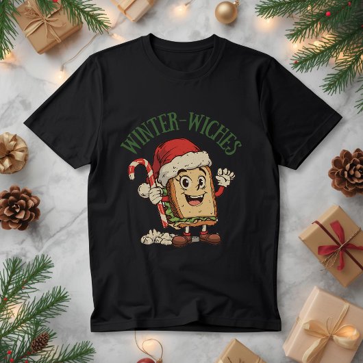 Winter-Wiches – Funny Christmas Sandwich Pun トライブレンドＴシャツ