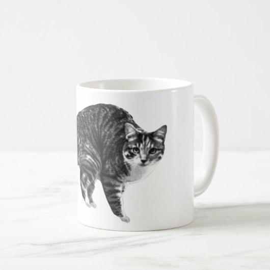 Winter Window によるタビーグロウ コーヒーマグカップ (正面右)