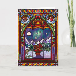 Winter Windows Christmas Card カード