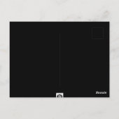 Winter Windows Christmas Card ポストカード (裏面)