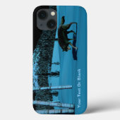 Winter Wolf - Tapetum Lucidum Case-Mate iPhoneケース (裏面)