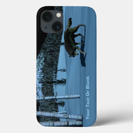 Winter Wolf - Tapetum Lucidum Case-Mate iPhoneケース (裏面)