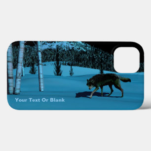 Winter Wolf - Tapetum Lucidum iPhone 13ケース