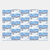 Winter Wonder ラッピングペーパーシート (正面3)