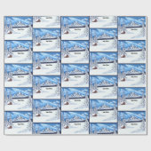 Winter Wonder ラッピングペーパー (フラット)