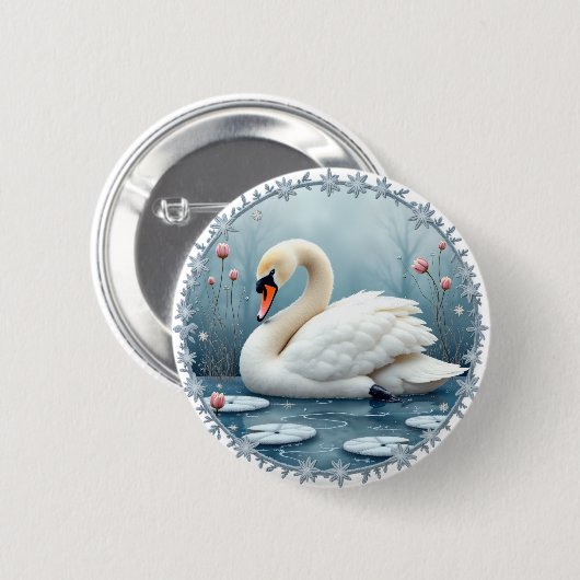 Winter Wonder 缶バッジ (正面&裏面)