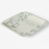 Winter Wonder Baby Shower  ペーパープレート (傾斜あり)