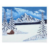 Winter Wonder Glossy ポスター (正面)