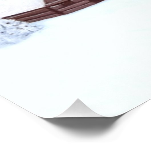 Winter Wonder Glossy ポスター (コーナー)