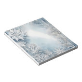 winter wonderlandメモ ノートパッド (アングル)