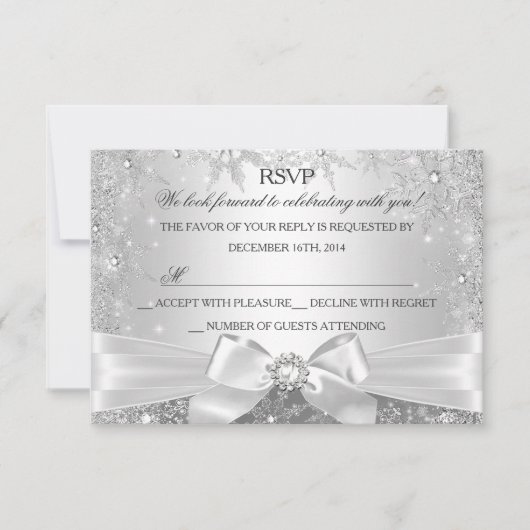 Winter Wonderland シルバー RSVP (正面)