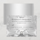 Winter Wonderland シルバー RSVP (正面/裏面)