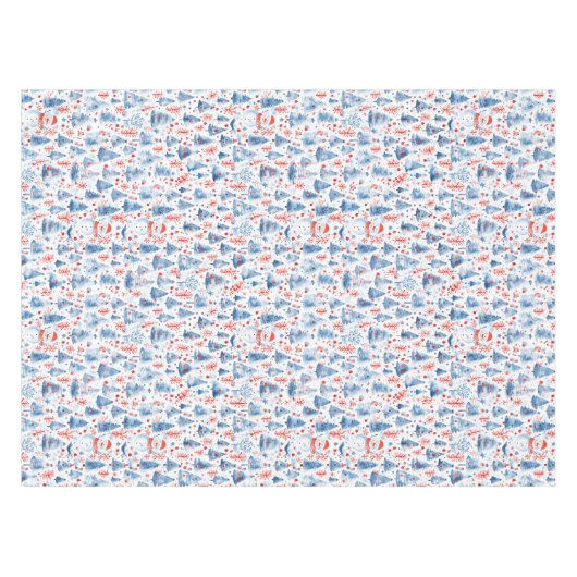 Winter Wonderland テーブルクロス (正面(横))