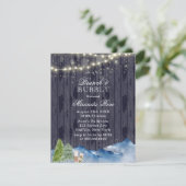 Winter Wonderland | ブランチ＆バブル ご招待 招待状 (スタンド正面)