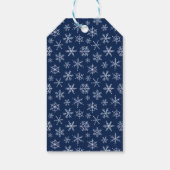 Winter Wonderland Animals Birthday Party Thank You ギフトタグ (裏面)