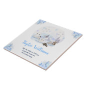 Winter Wonderland Arctic Animals Birth Statistics タイル (側面)