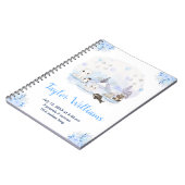 Winter Wonderland Arctic Animals Birth Statistics ノートブック (左側)