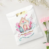 Winter Wonderland Baby Shower フェイバーバッグ (封をした状態)