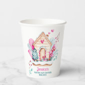 Winter Wonderland Baby Shower 紙コップ (裏面)
