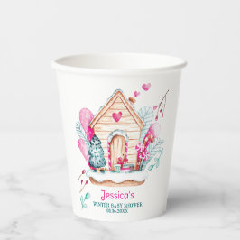 Winter Wonderland Baby Shower 紙コップ