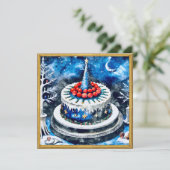 Winter Wonderland Cake シーズンカード (スタンド正面)