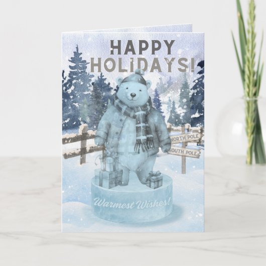 Winter Wonderland Card カード (正面)