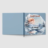 Winter Wonderland Christmas Guest Book ゲストブック (全面)