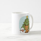 Winter Wonderland Christmas Mug コーヒーマグカップ (正面右)
