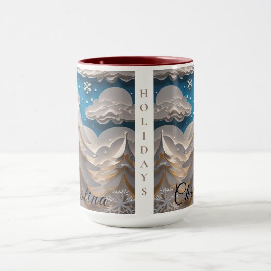 Winter Wonderland Coffee Mug マグカップ (中央)