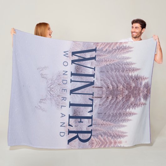 Winter Wonderland Cozy Fleece Blanket  フリースブランケット (インサイチュ)