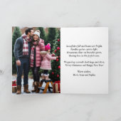 Winter Wonderland Folded Photo カード (内部)