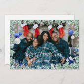 Winter Wonderland Frame シーズンカード (正面/裏面)